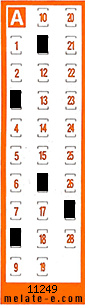 Volante ganador del sorteo de Chispazo con fecha del jueves   1 de mayo de 2025