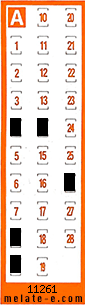 Volante ganador del sorteo 11261 de Chispazo