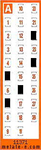 Volante ganador del sorteo 11372 de Chispazo