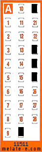 Volante ganador del sorteo 11511 de Chispazo