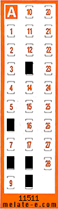 Volante ganador del sorteo 11512 de Chispazo