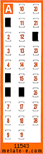 Volante ganador del sorteo 11544 de Chispazo