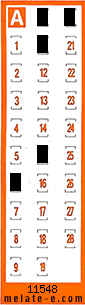 Volante ganador del sorteo 11548 de Chispazo