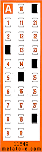 Volante ganador del sorteo 11549 de Chispazo