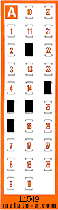 Volante ganador del sorteo 11550 de Chispazo