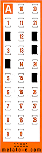 Volante ganador del sorteo 11551 de Chispazo