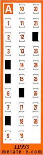 Volante ganador del sorteo 11553 de Chispazo