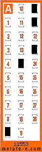 Volante ganador del sorteo 11554 de Chispazo