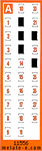 Volante ganador del sorteo 11556 de Chispazo