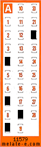 Volante ganador del sorteo 11580 de Chispazo