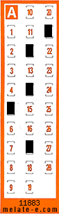 Volante ganador del sorteo 11883 de Chispazo