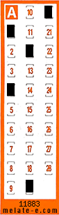 Volante ganador del sorteo 11884 de Chispazo
