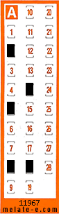 Volante ganador del sorteo 11967 de Chispazo