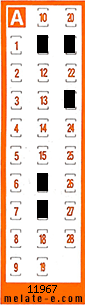 Volante ganador del sorteo 11968 de Chispazo