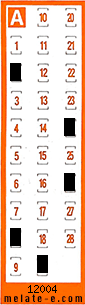 Volante ganador del sorteo 12004 de Chispazo