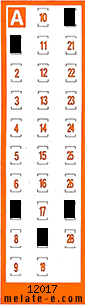 Volante ganador del sorteo de Chispazo con fecha del miércoles  20 de mayo de 2026