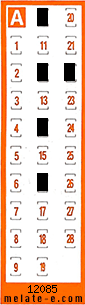 Volante ganador del sorteo de Chispazo con fecha del martes  23 de junio de 2026