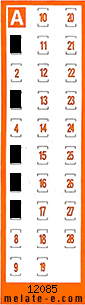Volante ganador del sorteo de Chispazo con fecha del martes  23 de junio de 2026