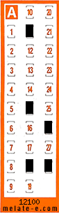 Volante ganador del sorteo 12100 de Chispazo