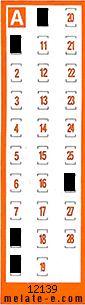 Volante ganador del sorteo 12139 de Chispazo
