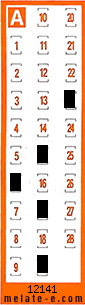 Volante ganador del sorteo 12141 de Chispazo