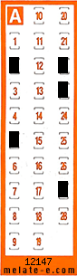 Volante ganador del sorteo 12147 de Chispazo