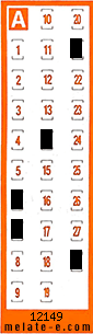 Volante ganador del sorteo 12149 de Chispazo