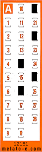Volante ganador del sorteo 12151 de Chispazo