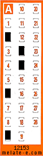 Volante ganador del sorteo 12153 de Chispazo