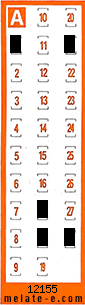 Volante ganador del sorteo 12155 de Chispazo