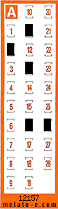 Volante ganador del sorteo 12157 de Chispazo