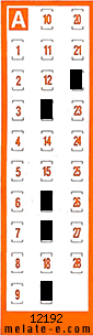 Volante ganador del sorteo 12192 de Chispazo