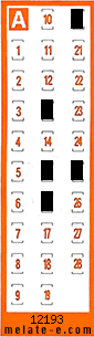 Volante ganador del sorteo 12193 de Chispazo