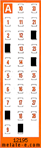 Volante ganador del sorteo 12196 de Chispazo