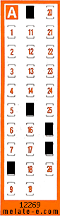 Volante ganador del sorteo de Chispazo con fecha del miércoles  23 de septiembre de 2026