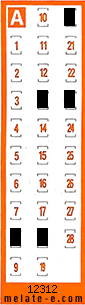 Volante ganador del sorteo de Chispazo con fecha del miércoles  14 de octubre de 2026