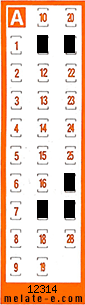 Volante ganador del sorteo de Chispazo con fecha del jueves  15 de octubre de 2026