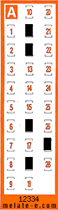 Volante ganador del sorteo 12334 de Chispazo