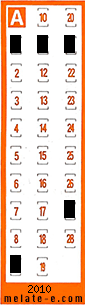 Volante ganador del sorteo 2010 de Chispazo