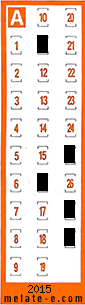 Volante ganador del sorteo 2015 de Chispazo