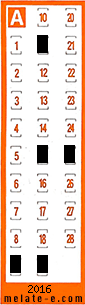Volante ganador del sorteo 2016 de Chispazo