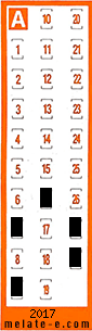 Volante ganador del sorteo 2017 de Chispazo