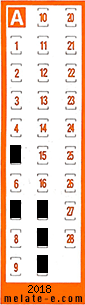 Volante ganador del sorteo 2018 de Chispazo