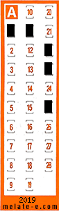 Volante ganador del sorteo 2019 de Chispazo