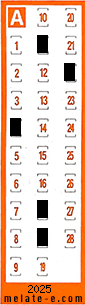 Volante ganador del sorteo 2025 de Chispazo