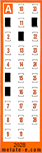 Volante ganador del sorteo 2028 de Chispazo