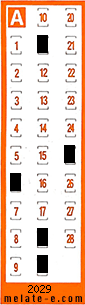 Volante ganador del sorteo 2029 de Chispazo