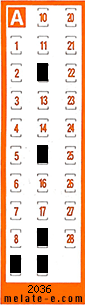 Volante ganador del sorteo 2036 de Chispazo