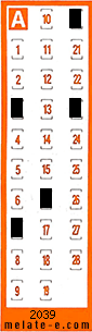 Volante ganador del sorteo 2039 de Chispazo