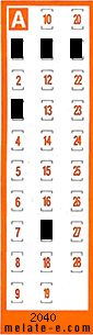 Volante ganador del sorteo 2040 de Chispazo